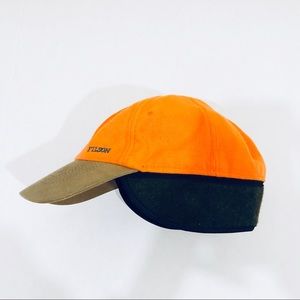 C.C. Filson Wool Hunting Hat With Ear Flaps